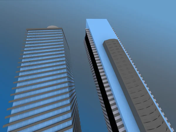 stock image Skyscrapers