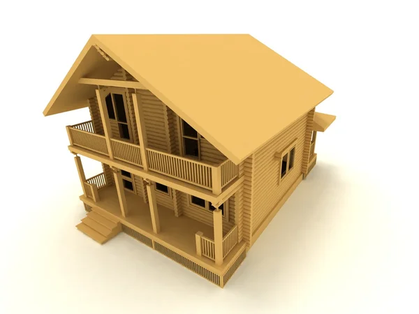 Wooden house — Stock Photo, Image