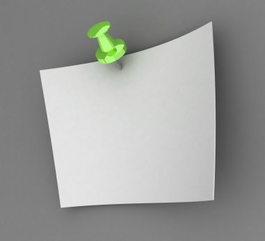 The sheet of paper clipart