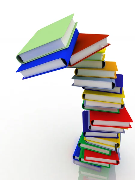 Stapels van boeken — Stockfoto