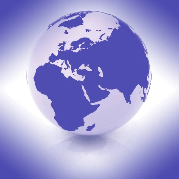 Мировой глобус — стоковое фото