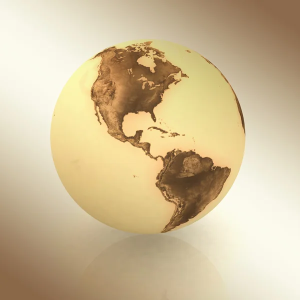 Dünya'nın Küre — Stok fotoğraf