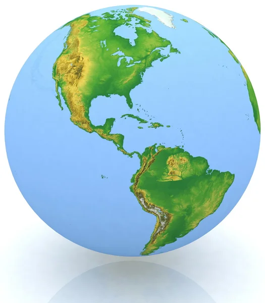 Мировой глобус — стоковое фото