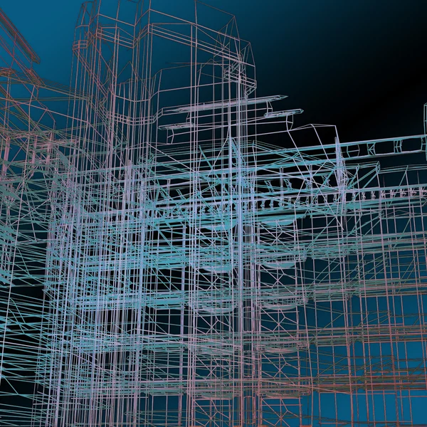 抽象的なアーキテクチャ — ストック写真