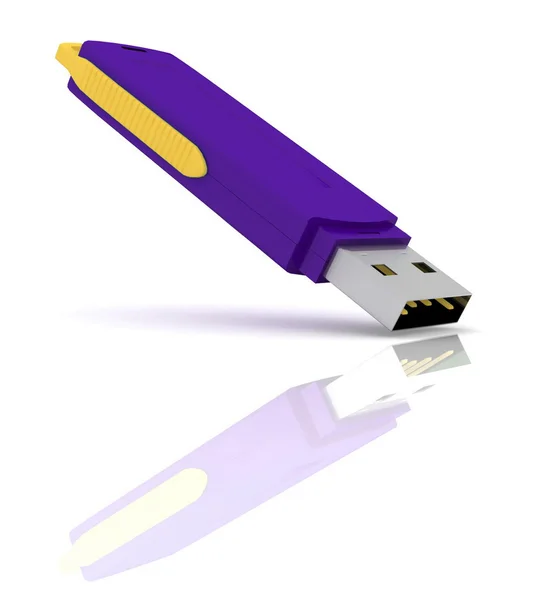 Úložný disk USB — Stock fotografie