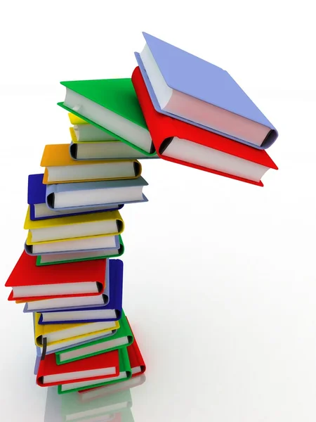 Stacks of books — Stock Photo, Image