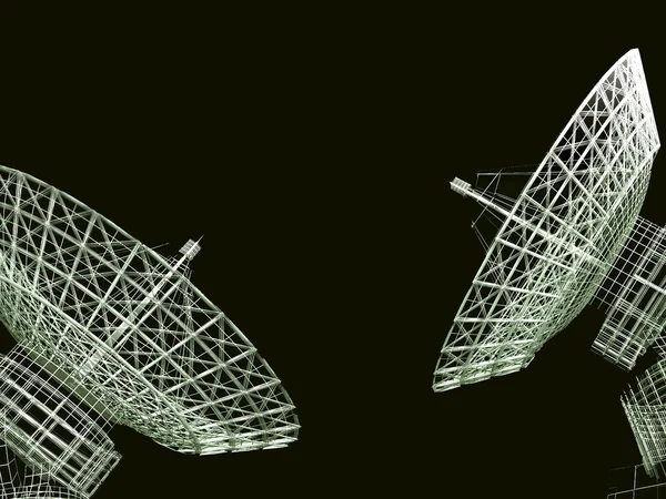 Antennes paraboliques — Photo