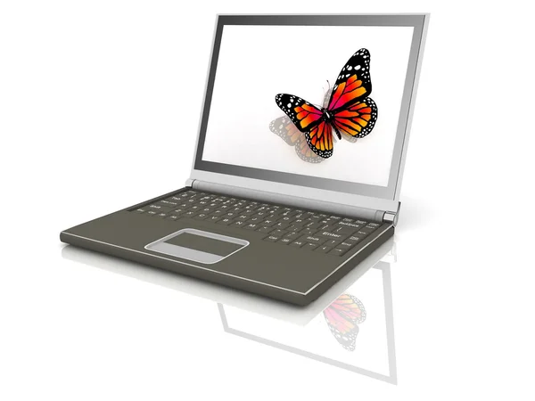 Laptop — Stockfoto