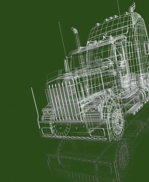 3D-Automobil — Stockfoto