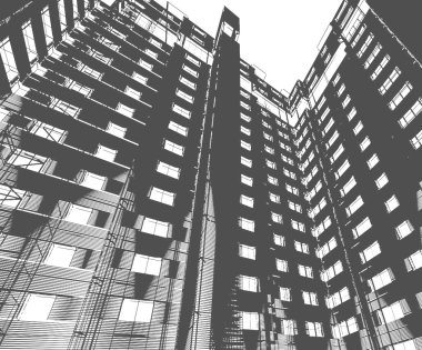 soyut modern Binası