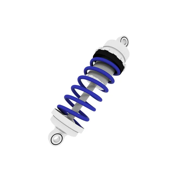 Shock-absorber isolated on white — Stock Photo, Image