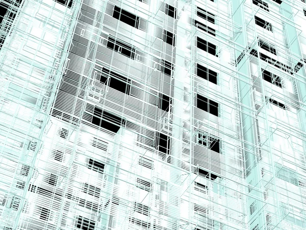 Abstract skyscrapers — Stock Photo, Image