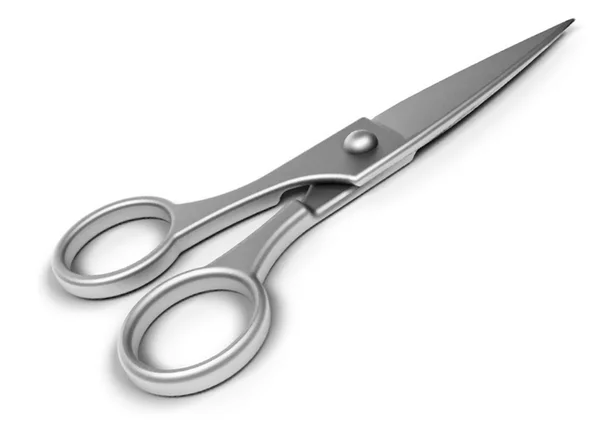 stock image Metal scissors