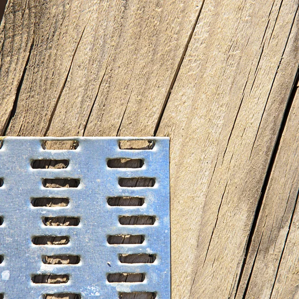 stock image Wood and metal