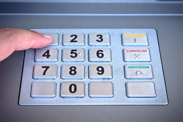 stock image Atm numbers