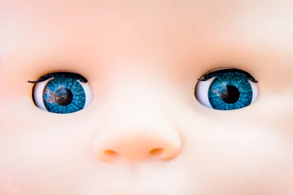 Cara de boneca — Fotografia de Stock