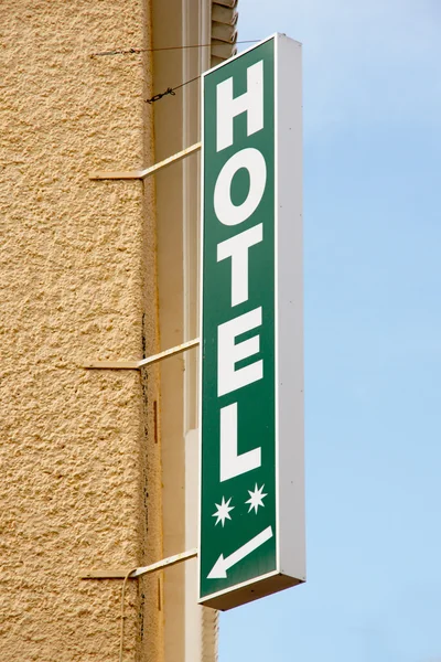 Ξενοδοχείο σημάδι — Φωτογραφία Αρχείου