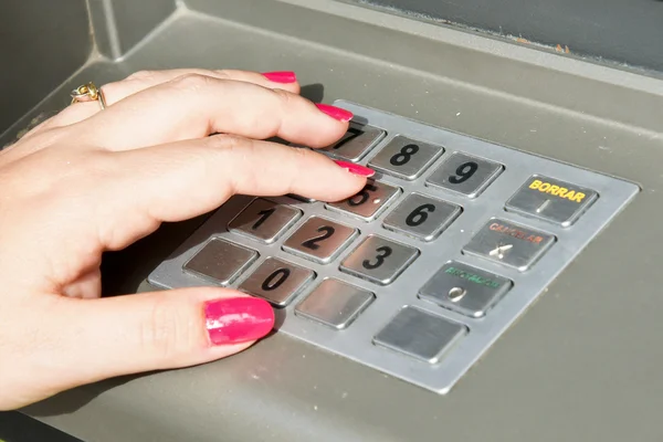 stock image Atm numbers