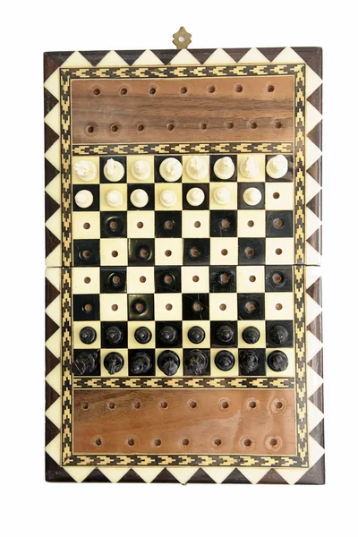 木のチェス — ストック写真