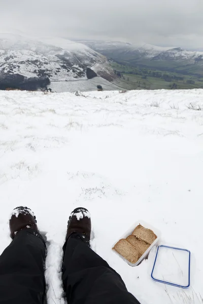 stock image Lunch in the Snow