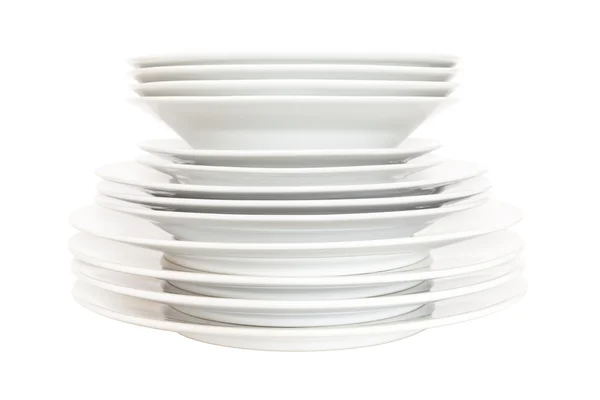 Skládaný nádobí — Stock fotografie