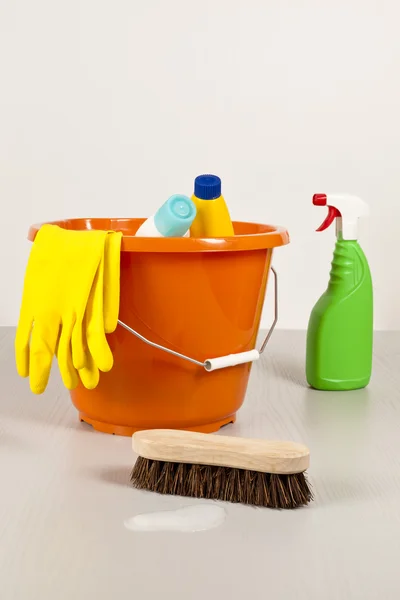 Scrubbing The Floor — Stock Photo, Image