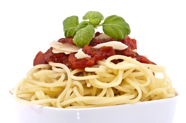 Spaghetti (macro view) — Stock Photo, Image