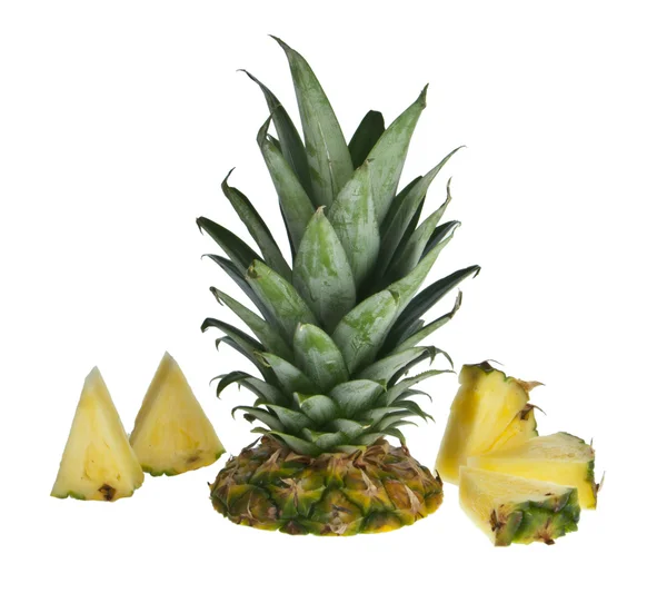 Gehakte ananas — Stockfoto