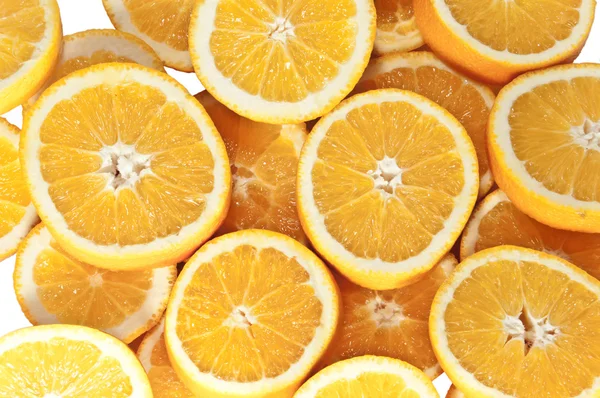 Narancs szeletek — Stock Fotó