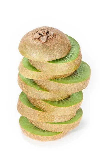 stock image Kiwi slices as tower