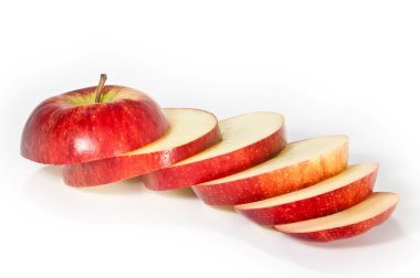 Chopped apple clipart