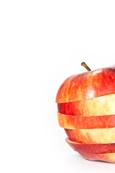 Doğranmış elma — Stok fotoğraf