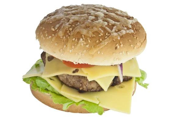 Чизбургер на заказ — стоковое фото