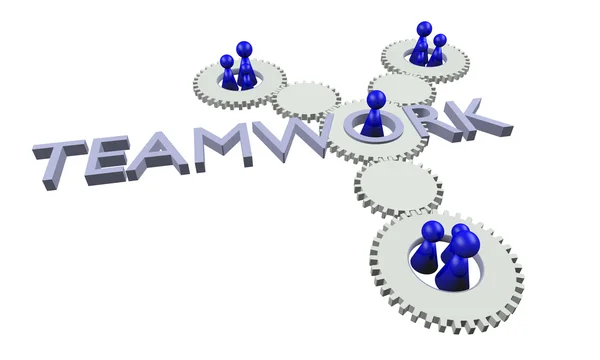 stock image Teamwork illustration