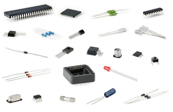 Electronic components — Stock Photo, Image