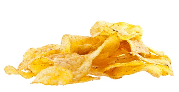 Heap of potatoe chips — Stock Photo, Image