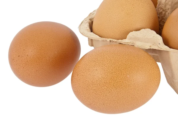 Eieren voor een doos — Stockfoto
