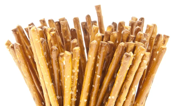 Saltsticks in a glass (with clipping path) — Stock Photo, Image