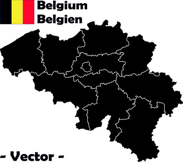 stock vector Kingdom of Belgium