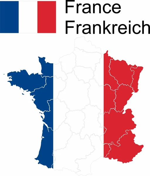 República Francesa — Vector de stock