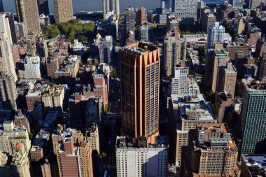 empire state Binası şehir merkezi Manhattan'dan