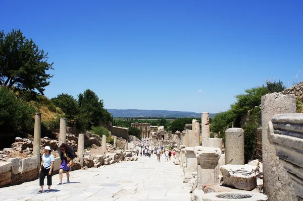 Az Epheszosz ókori város — Stock Fotó