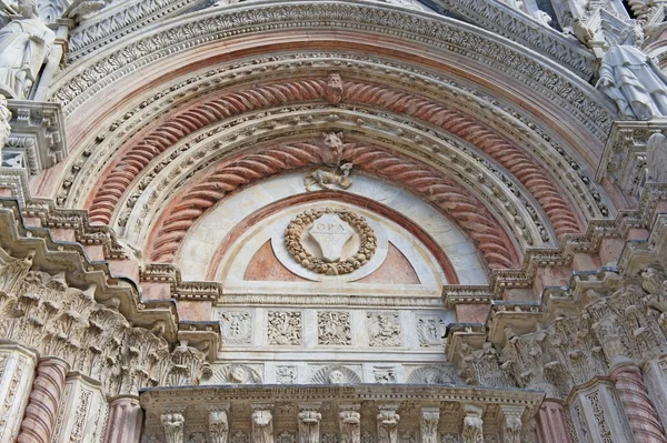 Σιένα. Duomo di Σιένα — Φωτογραφία Αρχείου