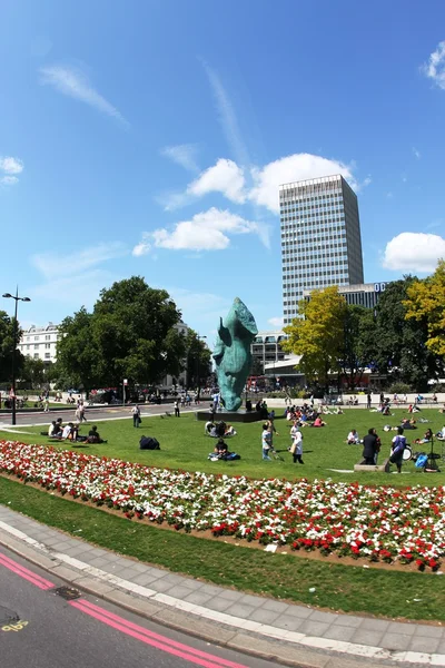 Trafalgar Meydanı'na — Stok fotoğraf