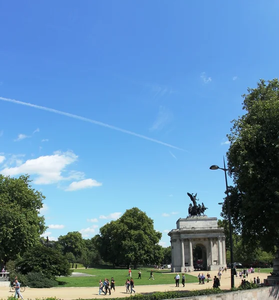 Trafalgar Meydanı'na — Stok fotoğraf
