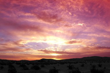 Anza Borrego Sunrise clipart