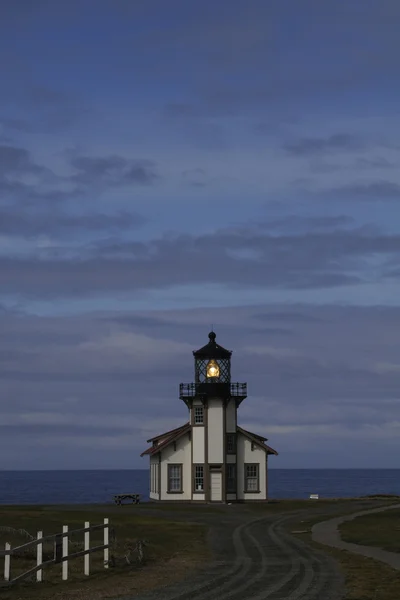 Leuchtturm von Point Cabrillo — Stockfoto