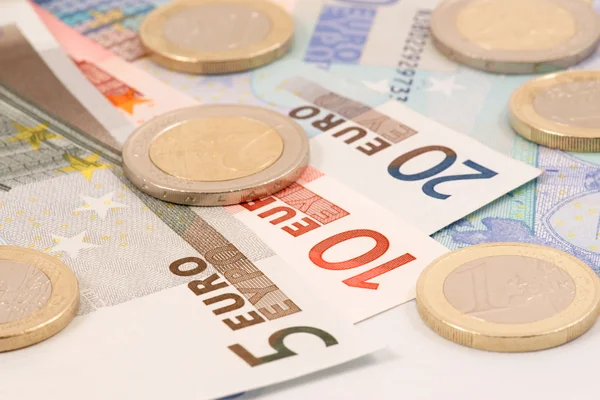欧洲的钱 — 图库照片