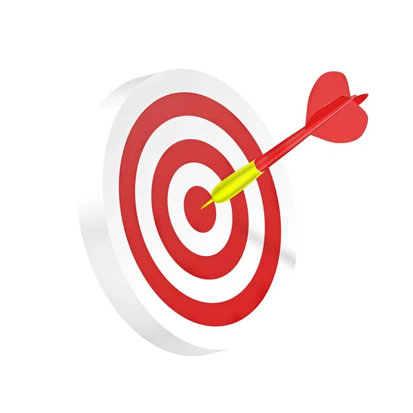 Darts symbol of strategy or business success — Stock Photo, Image