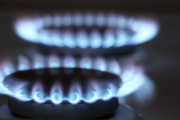 Natural gas stove — Stock Photo, Image